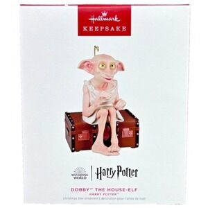 Hallmark DOBBY THE HOUSE-ELF 2023 Magic Keepsake Ornament Sound and Motion‎